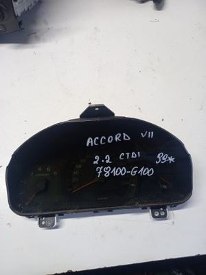 Счетчик приборы honda accord vii 2.2 ctdi фото №1