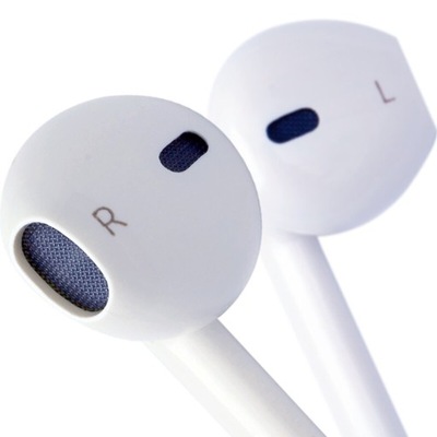 Słuchawki douszne Apple EarPods z pilotem i mikrofonem Lightning