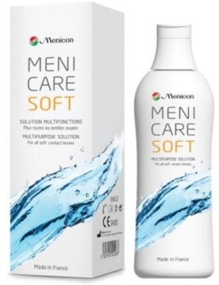 Menicon płyn do soczewek MENICARE SOFT 360 ml +pojemnik