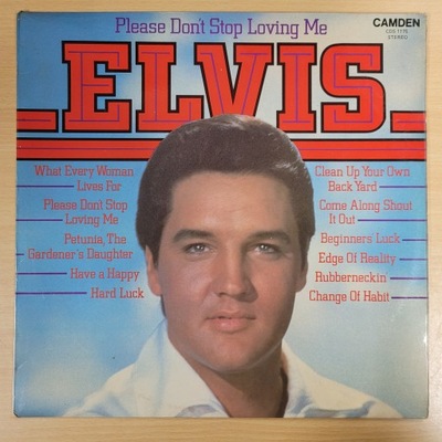 Elvis Presley Please Don't Stop Loving Me UK