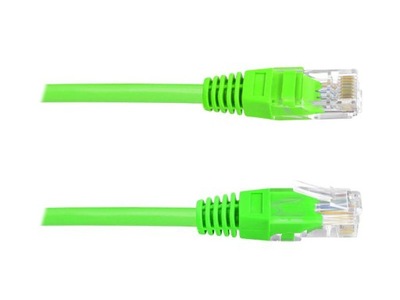 Kabel 8p8c wtyk RJ45 LAN modemu zielony 0,5m(0289)