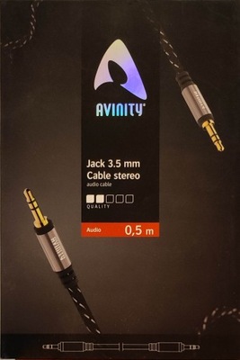 AVINITY kabel audio 0,5m Jack 3,5mm - Jack 3,5mm 00127042