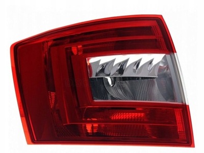 SKODA OCTAVIA III UNIVERSAL LAMP LEFT REAR HOMOLOGATION EU (2013 - 2017)  