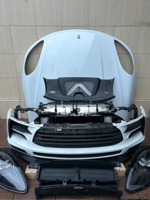 Бампер капот радіатор porsche macan 95b lift 2.0 фото №1