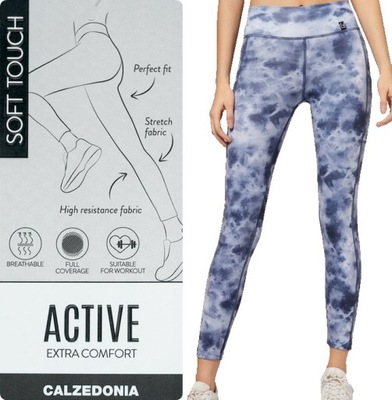 CALZEDONIA legginsy ACTIVE Soft Touch Extra Comf L