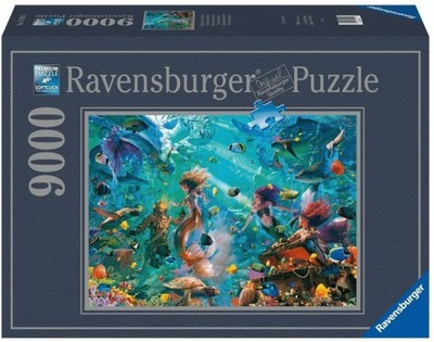 Puzzle 9000. Magiczny podwodny świat Ravensburger