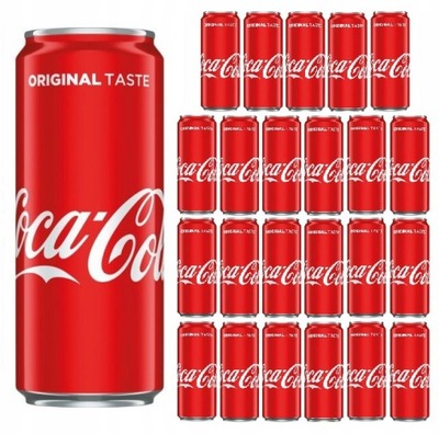 Napój gazowany Coca-cola 330 ml x 24