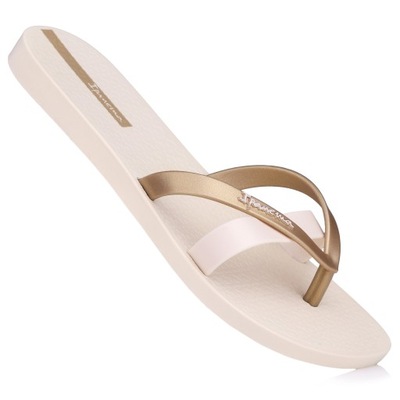 Japonki damskie Ipanema KIREI BRASILI BEIGE/GOLD