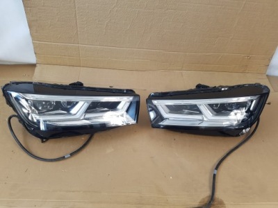 Лампа передняя перед левая audi q5 80a full led matrix комплектная 80a941035 фото №1