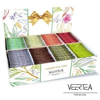 Zestaw herbat Veertea Premium 200szt