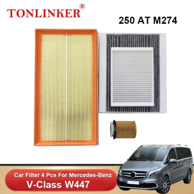 CABIN AIR FILTER OIL FILTER FOR MERCEDES GASOLINA V CLASS W447 2014-2020~29061  