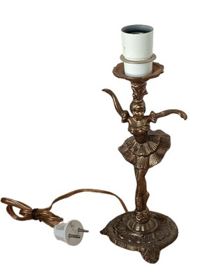 Mosiężna lampa dekoracyjna