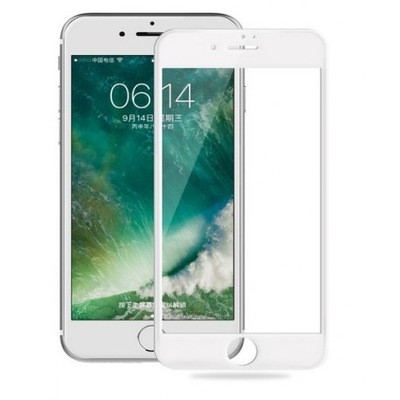 Szkło hartowane 5D iPhone 7 Plus / 8 Plus Biały