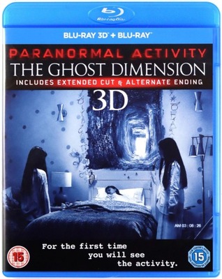 PARANORMAL ACTIVITY THE GHOST DIMENSION [BLU-RAY 3D]+[BLU-RAY]