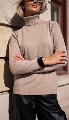 SWETER GOLF LEMONADA JASNY BEŻ M/L
