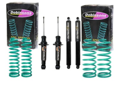 Набор подвеска mitsubishi pajero 3 4 dobinsons / outback 4wd фото №1