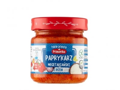 Paprykarz Wegetar. z Ryżem 160g Primavika