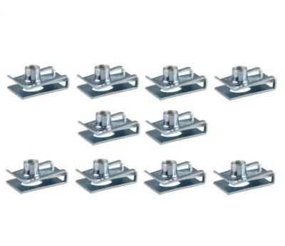 10x renault citroen peugeot bmw пластина m6 25x16 защита оборудование кузов фото №1