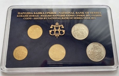 0617 - Zestaw 5 monet Republika Serbii 2011