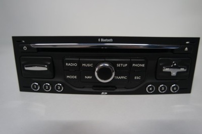 Radio CD BLUETOOTH NAVI CITROEN C3 C4 PEUGEOT 98016550xt