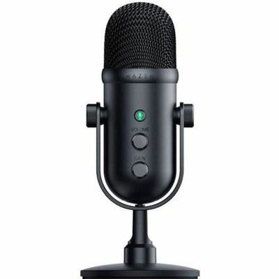 MIKROFON POJEMNOŚCIOWY DO KOMPUTERA RAZER SEIREN V2 PRO STREAMING YOUTUBE