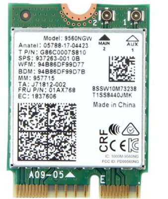 Moduł Bluetooth Intel 9560NGW