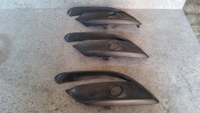 Рамка решётка противотуманная фара левая w бампер передний mazda 3 bn lift oryg bajc50c21 фото №1