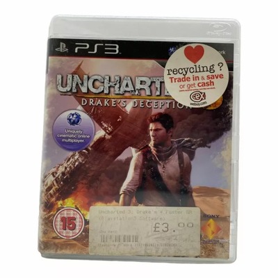 GRA PS3 UNCHARTED 3 DRAKE'S DECEPTION