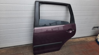 Дверь задняя левая vw polo 9n 02r фото №1