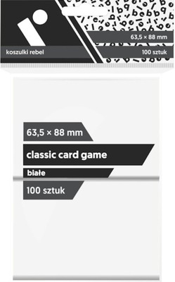 Koszulki na karty (63,5x88 mm) Classic Card Game