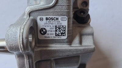 НАСОС ПАЛИВНА BMW 3 2,0D BOSCH 0445010509