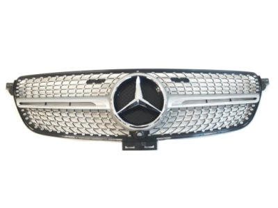 Решётка радиатора решётка радиатора mercedes gle w166 lift 2015-19r фото №1