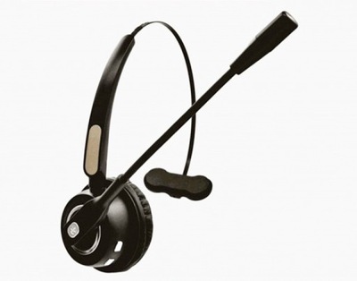 Słuchawki bezprzewodowe z mikrofonem czarno-szare