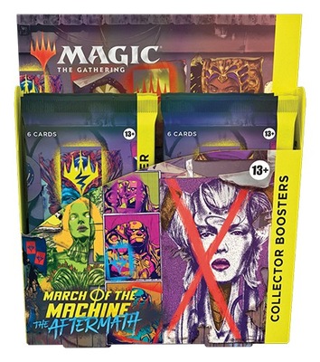 Collector Booster Box March of the Machine The Aftermath 12 boosterów MtG