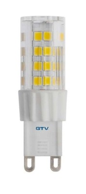 Żarówka LED, A-G, G9, 5W, 400lm, 3000K, AC220-240V, 360, 54mA