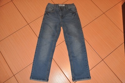 jeansowe spodnie cool club regular r.134