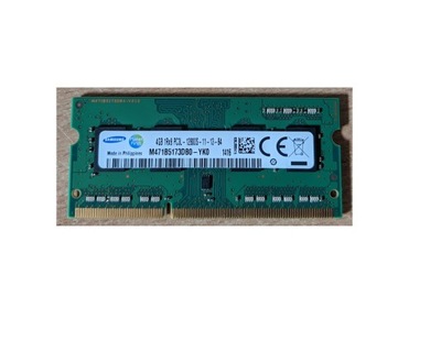 Samsung 4GB DDR3 1Rx8 SO-DIMM 1600MHz PC3L-12800S