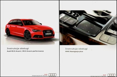 AUDI RS 6 AVANT POLSKA MANUAL MANTENIMIENTO 2014-18  