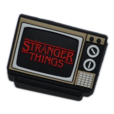 Film - Przypinka do butów - Stranger Things Telewizor - 5880
