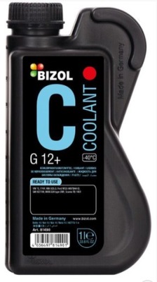 BIZOL COOLANT PŁYN CHŁODNICZY G12+ -40' 1L