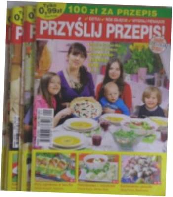 Przyślij przepis nr 1-10 z 2011 roku