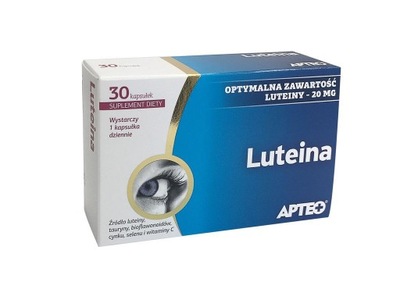 Apteo Luteina 30 kapsułek