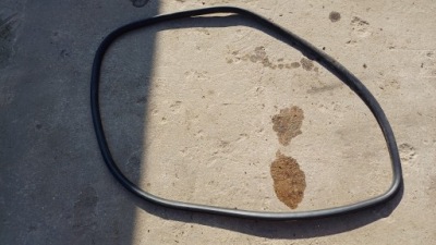 Chevrolet cruze kombi прокладка дверь левая передняя фото №1