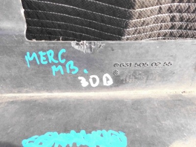 Корпус захист радіатора mercedes mb 6315050255 фото №1