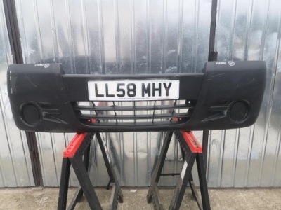 Бампер передний opel vivaro a renault trafic ii lift 06-14 фото №1