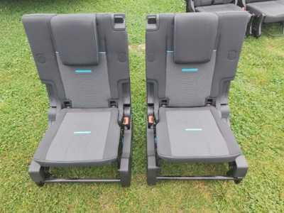 Ford tourneo connect mk3 2kf vw caddy v сиденья задние задняя iii 3 ряд фото №1