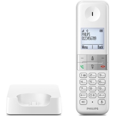 Telefon bezprzewodowy Philips D4701W/34