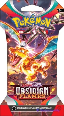 Pokemon TCG Obsidian Flame Sleeved Booster