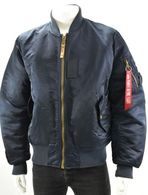 ALPHA INDUSTRIES FLEK JACKET KURTKA BOMBER r. M-L