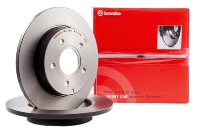 BREMBO DISCO PARTE TRASERA - JEEP COMPASS, RENEGADE 278MM  